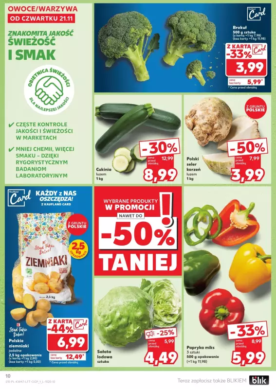 Kaufland - gazetka promocyjna Oferta Kaufland od czwartku 21.11 do środy 27.11 - strona 10