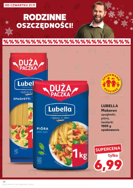 Kaufland - gazetka promocyjna Oferta Kaufland od czwartku 21.11 do środy 27.11 - strona 20