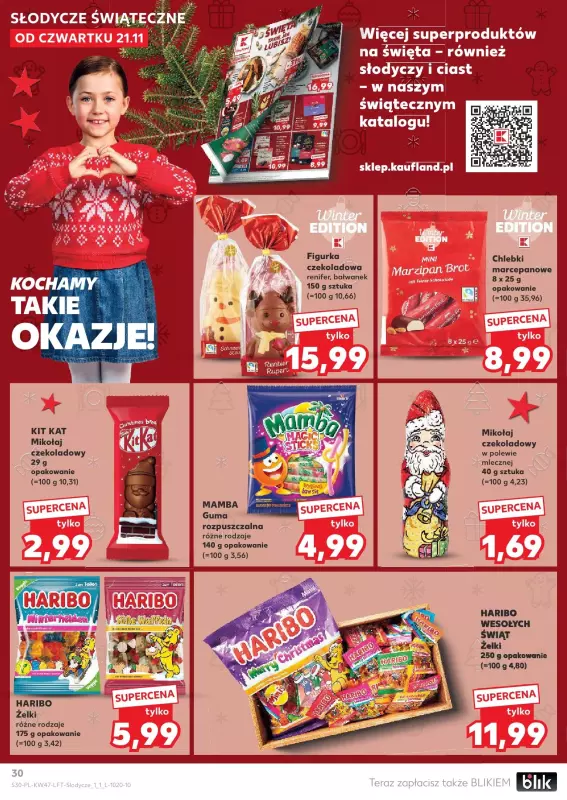 Kaufland - gazetka promocyjna Oferta Kaufland od czwartku 21.11 do środy 27.11 - strona 30