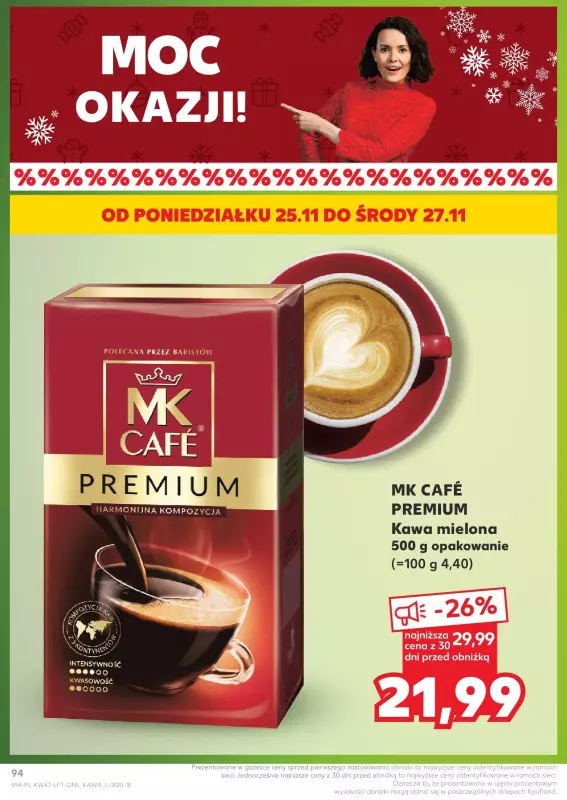 Kaufland - gazetka promocyjna Oferta Kaufland od czwartku 21.11 do środy 27.11 - strona 94