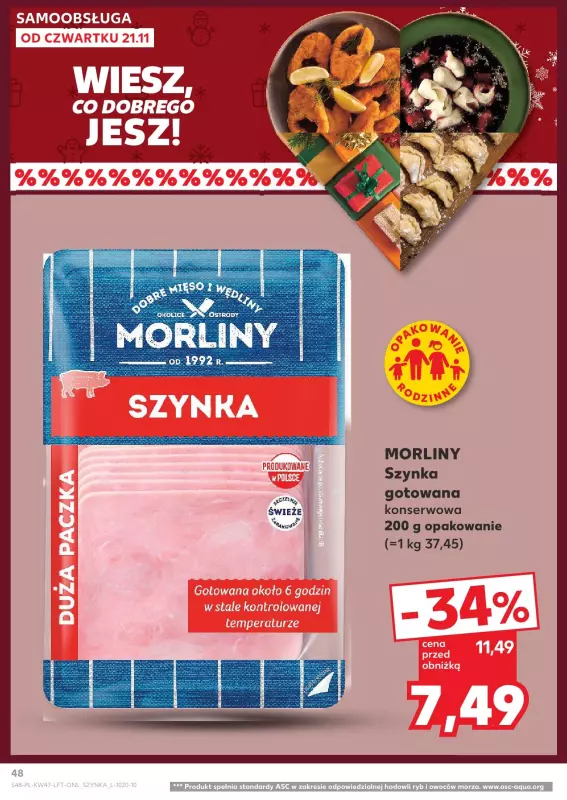 Kaufland - gazetka promocyjna Oferta Kaufland od czwartku 21.11 do środy 27.11 - strona 48