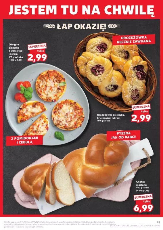 Kaufland - gazetka promocyjna Oferta Kaufland od czwartku 21.11 do środy 27.11 - strona 41