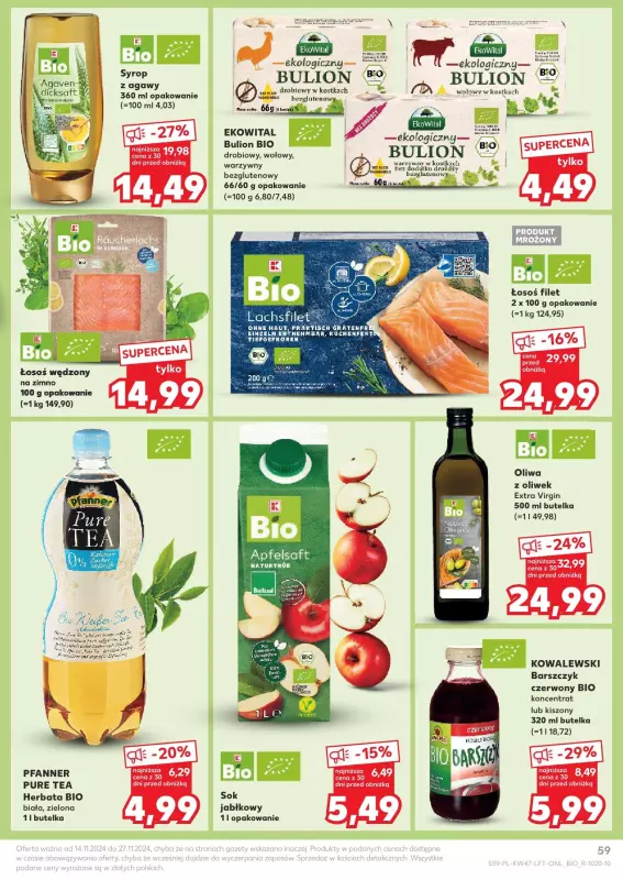 Kaufland - gazetka promocyjna Oferta Kaufland od czwartku 21.11 do środy 27.11 - strona 59