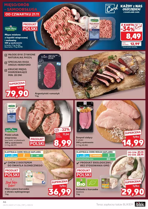 Kaufland - gazetka promocyjna Oferta Kaufland od czwartku 21.11 do środy 27.11 - strona 46