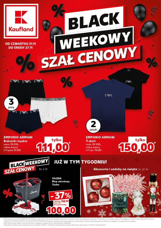 Kaufland - gazetka promocyjna Oferta Kaufland - Non Food od czwartku 21.11 do środy 27.11