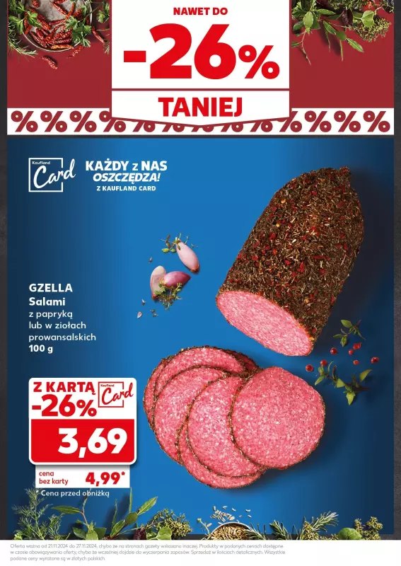 Kaufland - gazetka promocyjna Mocny Start od poniedziałku 25.11 do środy 27.11 - strona 19