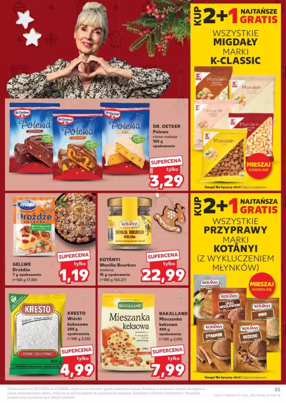 Kaufland - gazetka promocyjna Oferta Kaufland  do środy 04.12 - strona 35