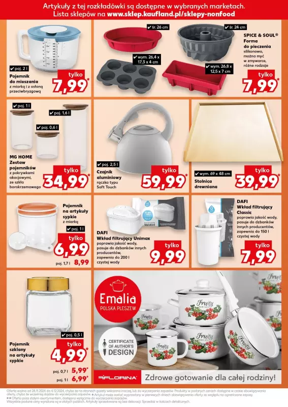 Kaufland - gazetka promocyjna Oferta Kaufland - Non Food od czwartku 28.11 do środy 04.12 - strona 13