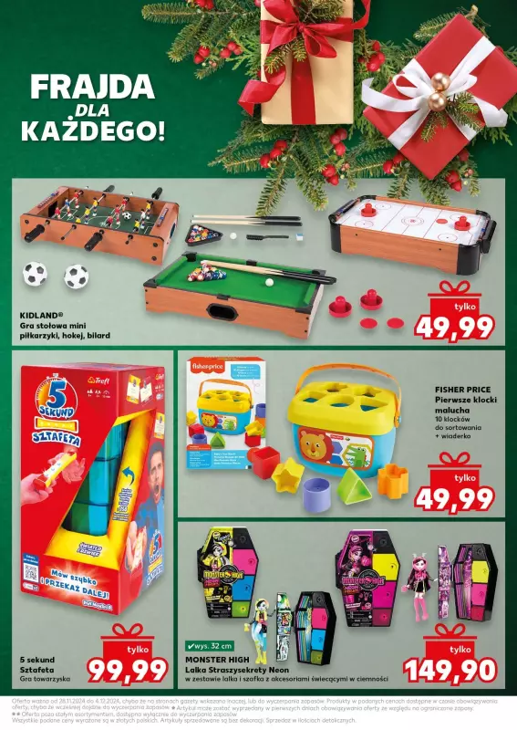 Kaufland - gazetka promocyjna Oferta Kaufland - Non Food od czwartku 28.11 do środy 04.12 - strona 36