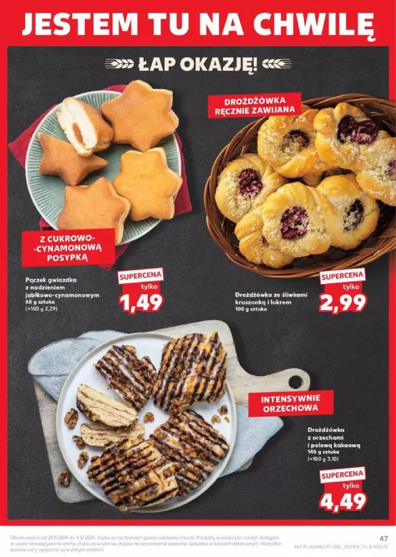 Kaufland - gazetka promocyjna Oferta Kaufland od czwartku 28.11 do środy 04.12 - strona 47