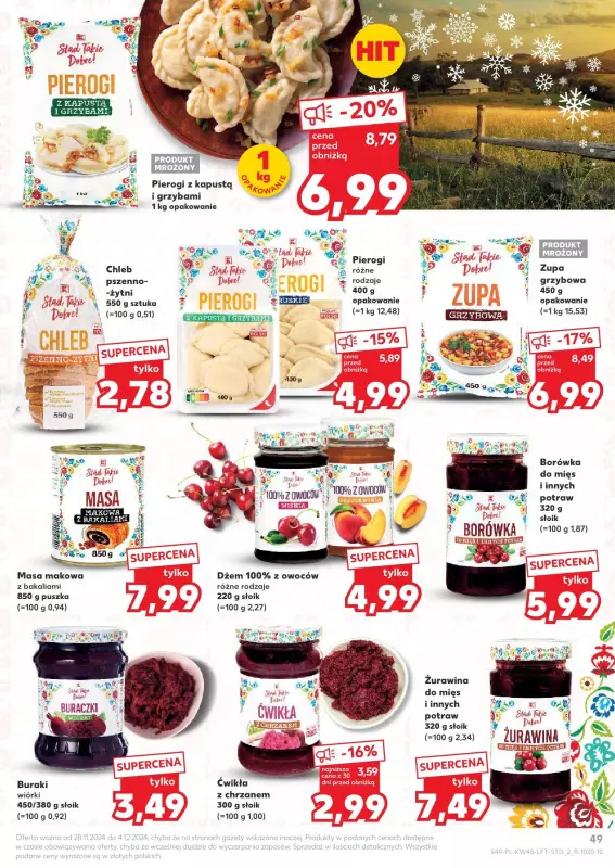 Kaufland - gazetka promocyjna Oferta Kaufland od czwartku 28.11 do środy 04.12 - strona 49