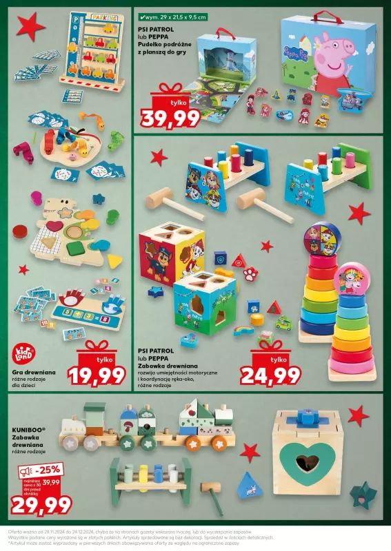 Kaufland - gazetka promocyjna Oferta Kaufland - Zabawki od czwartku 28.11 do wtorku 24.12 - strona 23