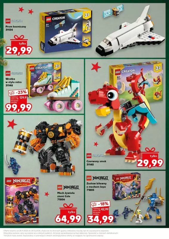 Kaufland - gazetka promocyjna Oferta Kaufland - Zabawki od czwartku 28.11 do wtorku 24.12 - strona 3