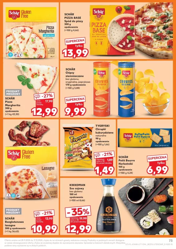 Kaufland - gazetka promocyjna Oferta Kaufland od czwartku 28.11 do środy 04.12 - strona 73