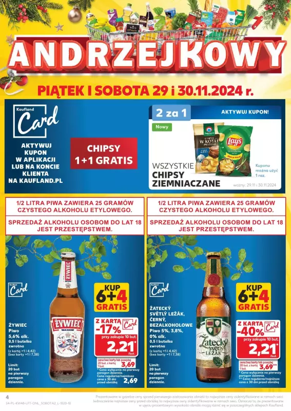 Kaufland - gazetka promocyjna Oferta Kaufland od czwartku 28.11 do środy 04.12 - strona 4