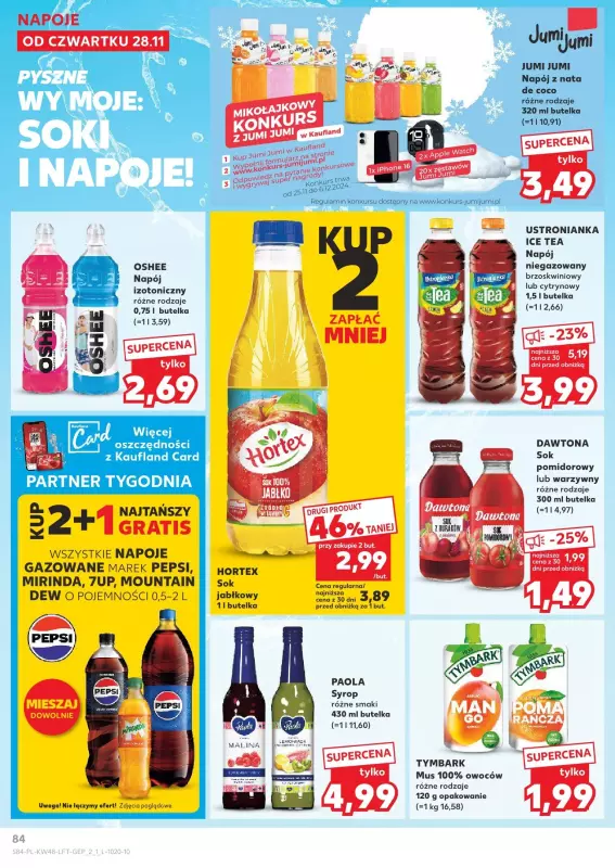 Kaufland - gazetka promocyjna Oferta Kaufland od czwartku 28.11 do środy 04.12 - strona 84