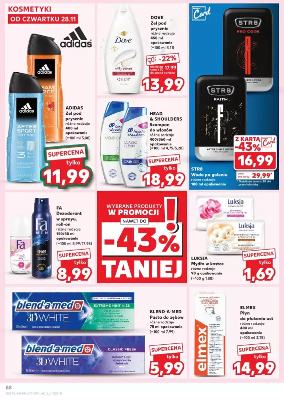 Kaufland - gazetka promocyjna Oferta Kaufland od czwartku 28.11 do środy 04.12 - strona 88