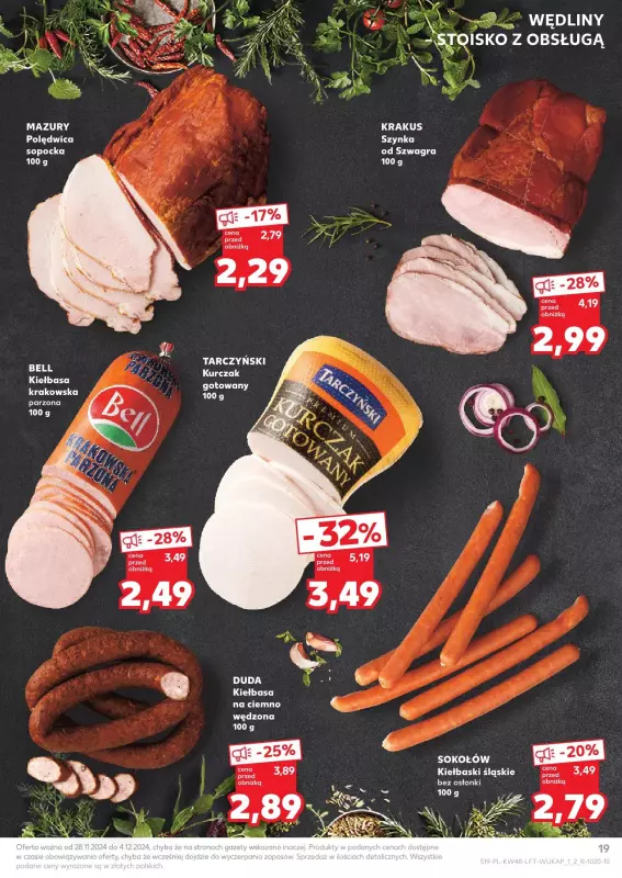 Kaufland - gazetka promocyjna Oferta Kaufland od czwartku 28.11 do środy 04.12 - strona 19