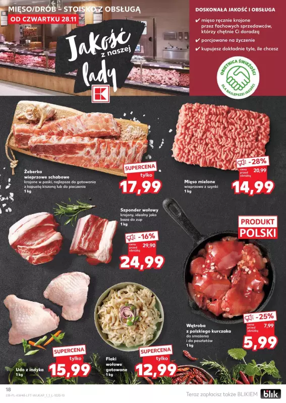 Kaufland - gazetka promocyjna Oferta Kaufland od czwartku 28.11 do środy 04.12 - strona 18