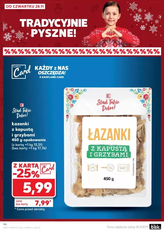 Kaufland - gazetka promocyjna Oferta Kaufland od czwartku 28.11 do środy 04.12 - strona 46