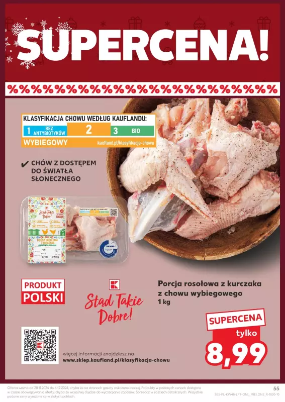 Kaufland - gazetka promocyjna Oferta Kaufland od czwartku 28.11 do środy 04.12 - strona 55