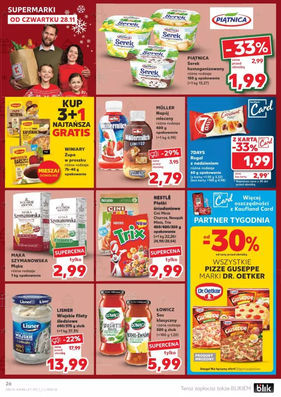 Kaufland - gazetka promocyjna Oferta Kaufland od czwartku 28.11 do środy 04.12 - strona 26