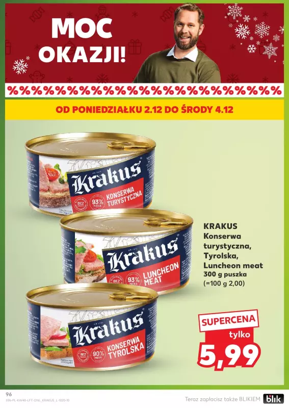 Kaufland - gazetka promocyjna Oferta Kaufland od czwartku 28.11 do środy 04.12 - strona 96