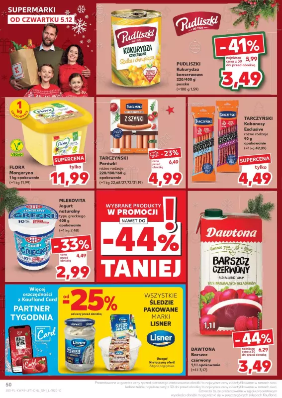 Kaufland - gazetka promocyjna Oferta Kaufland od czwartku 05.12 do środy 11.12 - strona 50