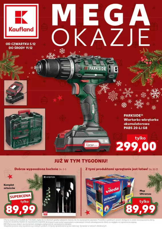 Kaufland - gazetka promocyjna Oferta Kaufland - Non Food od czwartku 05.12 do środy 11.12