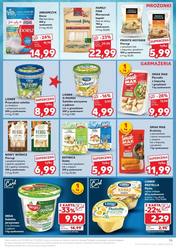 Kaufland - gazetka promocyjna Oferta Kaufland od czwartku 05.12 do środy 11.12 - strona 79