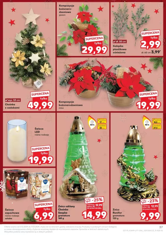 Kaufland - gazetka promocyjna Oferta Kaufland od czwartku 05.12 do środy 11.12 - strona 37