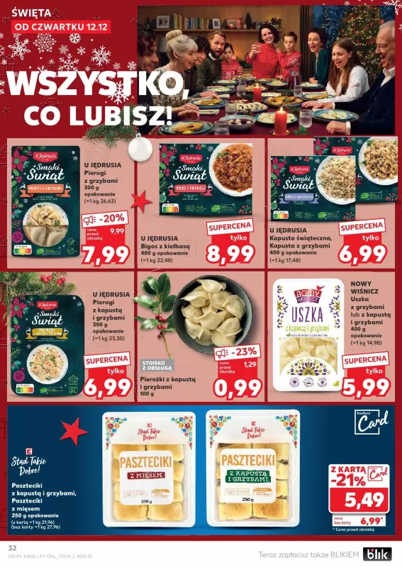 Kaufland - gazetka promocyjna Oferta Kaufland  do środy 18.12 - strona 32