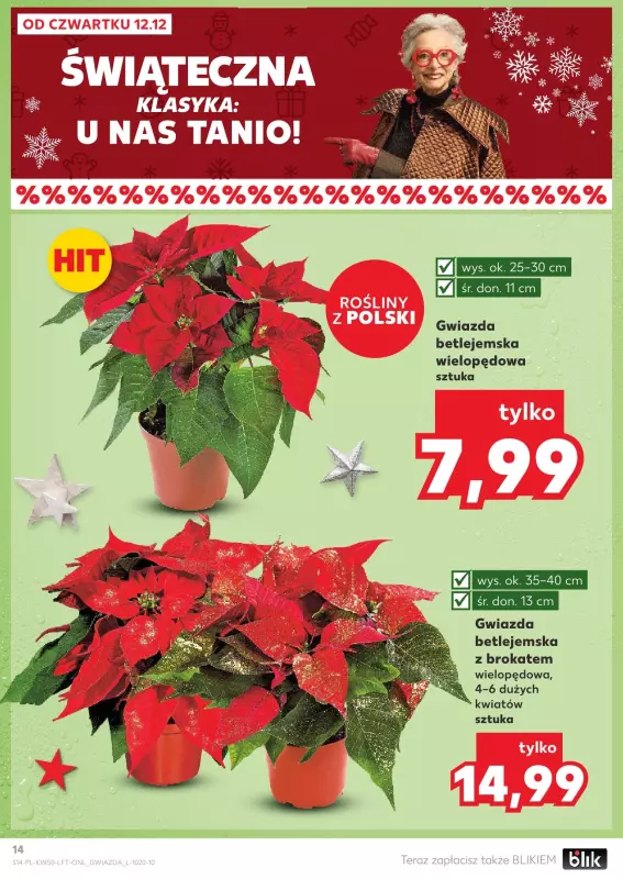 Kaufland - gazetka promocyjna Oferta Kaufland  do środy 18.12 - strona 14