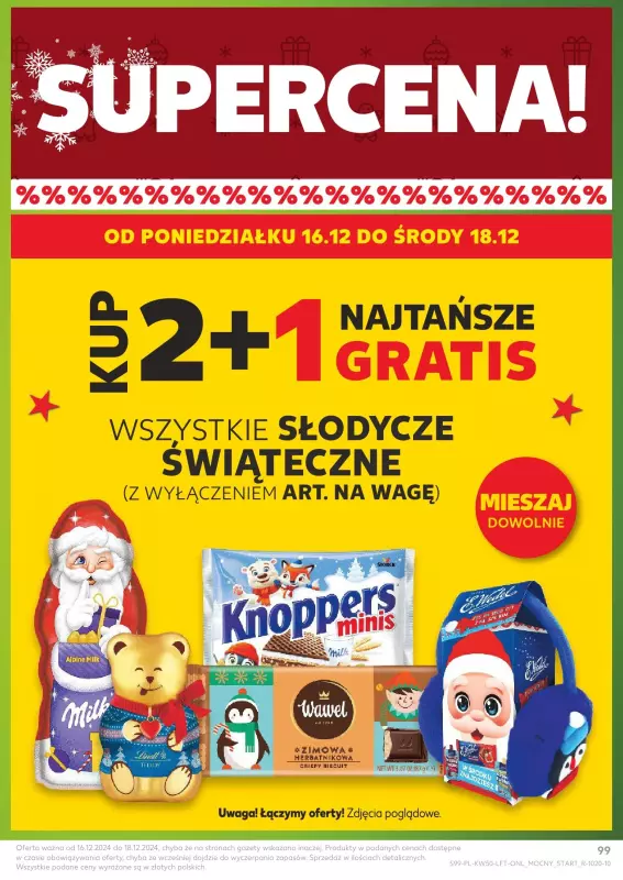 Kaufland - gazetka promocyjna Oferta Kaufland od czwartku 12.12 do środy 18.12 - strona 99