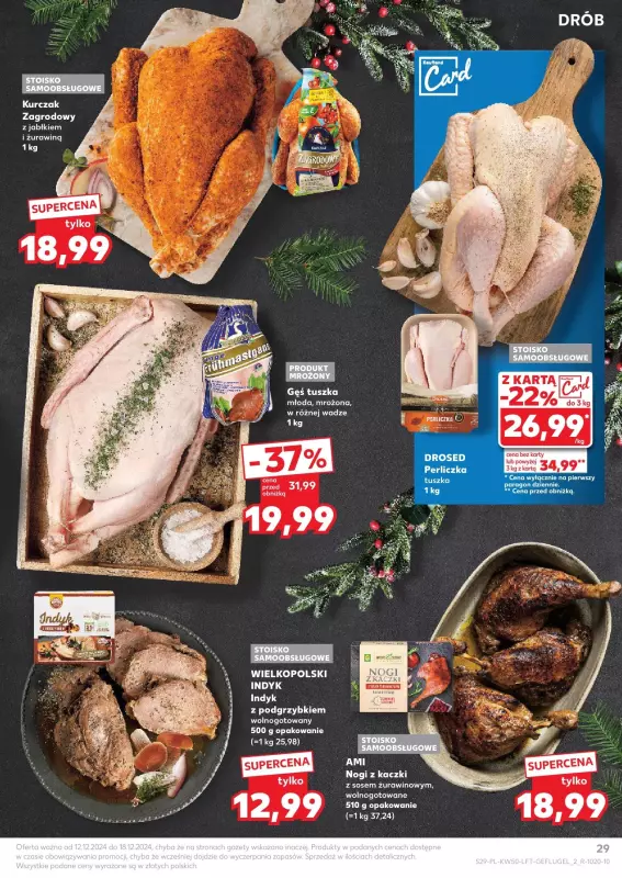 Kaufland - gazetka promocyjna Oferta Kaufland od czwartku 12.12 do środy 18.12 - strona 29