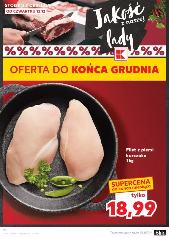 Kaufland - gazetka promocyjna Oferta Kaufland od czwartku 12.12 do środy 18.12 - strona 18