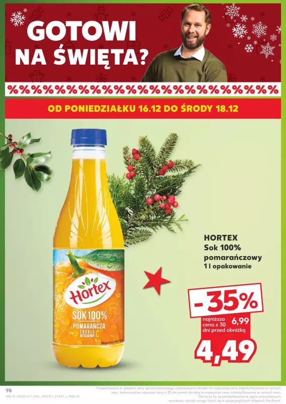 Kaufland - gazetka promocyjna Oferta Kaufland od czwartku 12.12 do środy 18.12 - strona 98