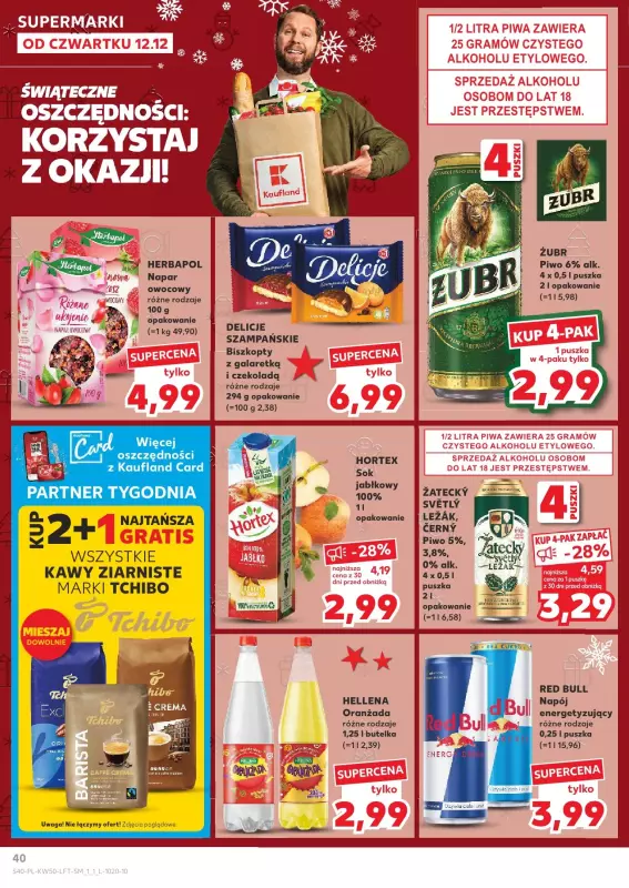 Kaufland - gazetka promocyjna Oferta Kaufland od czwartku 12.12 do środy 18.12 - strona 40