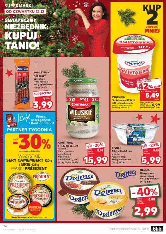 Kaufland - gazetka promocyjna Oferta Kaufland od czwartku 12.12 do środy 18.12 - strona 36