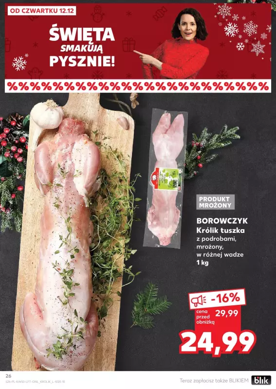 Kaufland - gazetka promocyjna Oferta Kaufland od czwartku 12.12 do środy 18.12 - strona 26