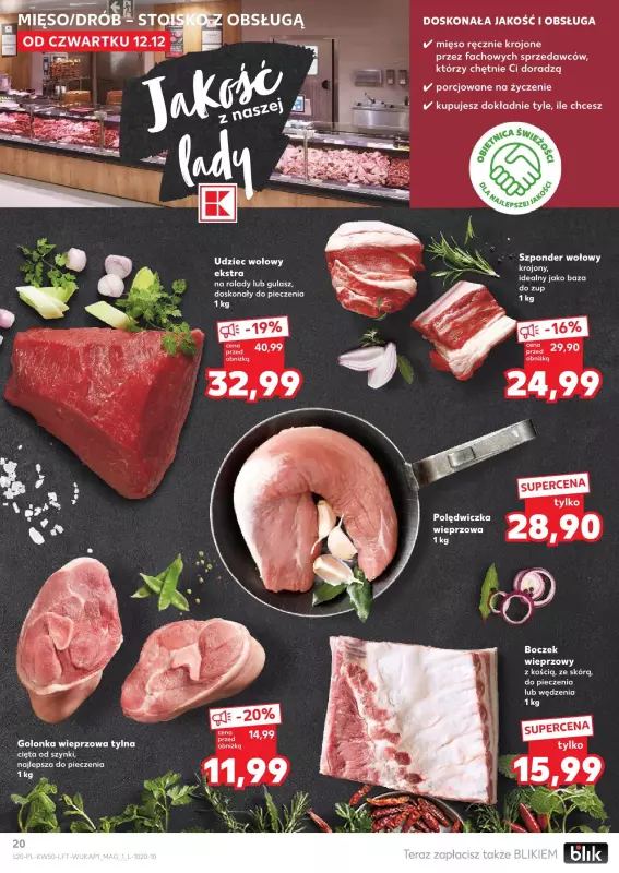 Kaufland - gazetka promocyjna Oferta Kaufland od czwartku 12.12 do środy 18.12 - strona 20