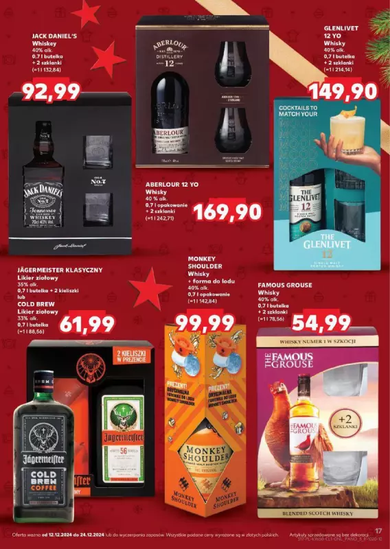 Kaufland - gazetka promocyjna Barek Kauflandu  do wtorku 24.12 - strona 17