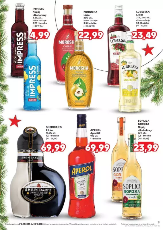 Kaufland - gazetka promocyjna Barek Kauflandu  do wtorku 24.12 - strona 9