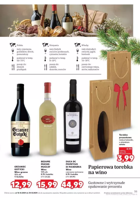 Kaufland - gazetka promocyjna Barek Kauflandu  do wtorku 24.12 - strona 35