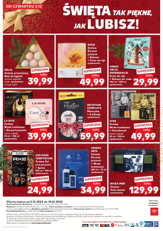 Kaufland - gazetka promocyjna Oferta Kaufland - Kosmetyki od środy 11.12 do środy 18.12 - strona 8