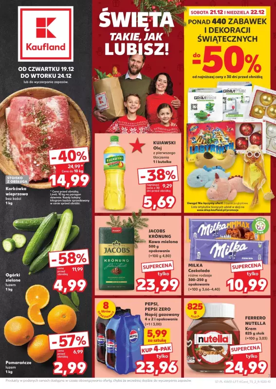 Kaufland - gazetka promocyjna Oferta Kaufland  do wtorku 24.12 - strona 7