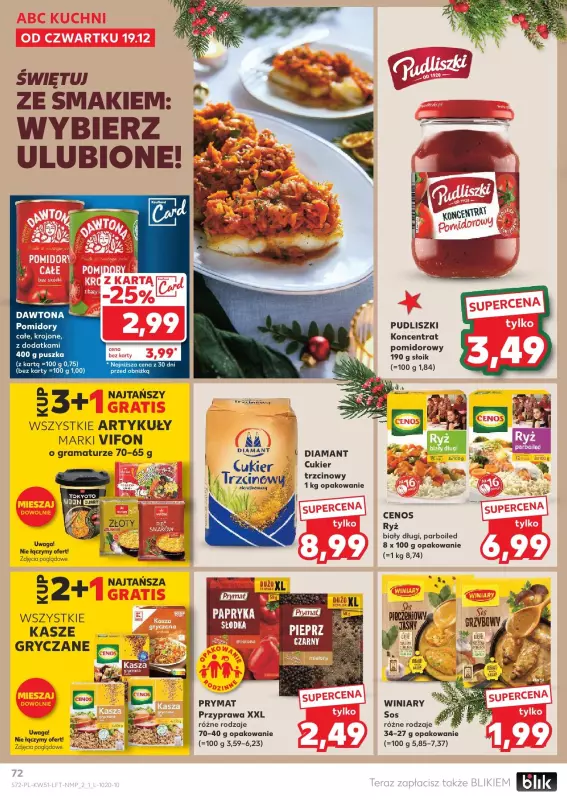 Kaufland - gazetka promocyjna Oferta Kaufland  do wtorku 24.12 - strona 72