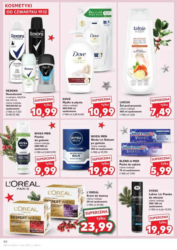 Kaufland - gazetka promocyjna Oferta Kaufland  do wtorku 24.12 - strona 88