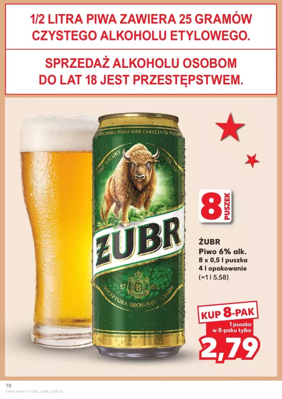 Kaufland - gazetka promocyjna Oferta Kaufland  do wtorku 24.12 - strona 78