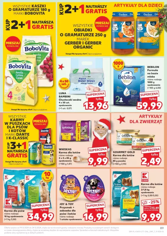 Kaufland - gazetka promocyjna Oferta Kaufland  do wtorku 24.12 - strona 89